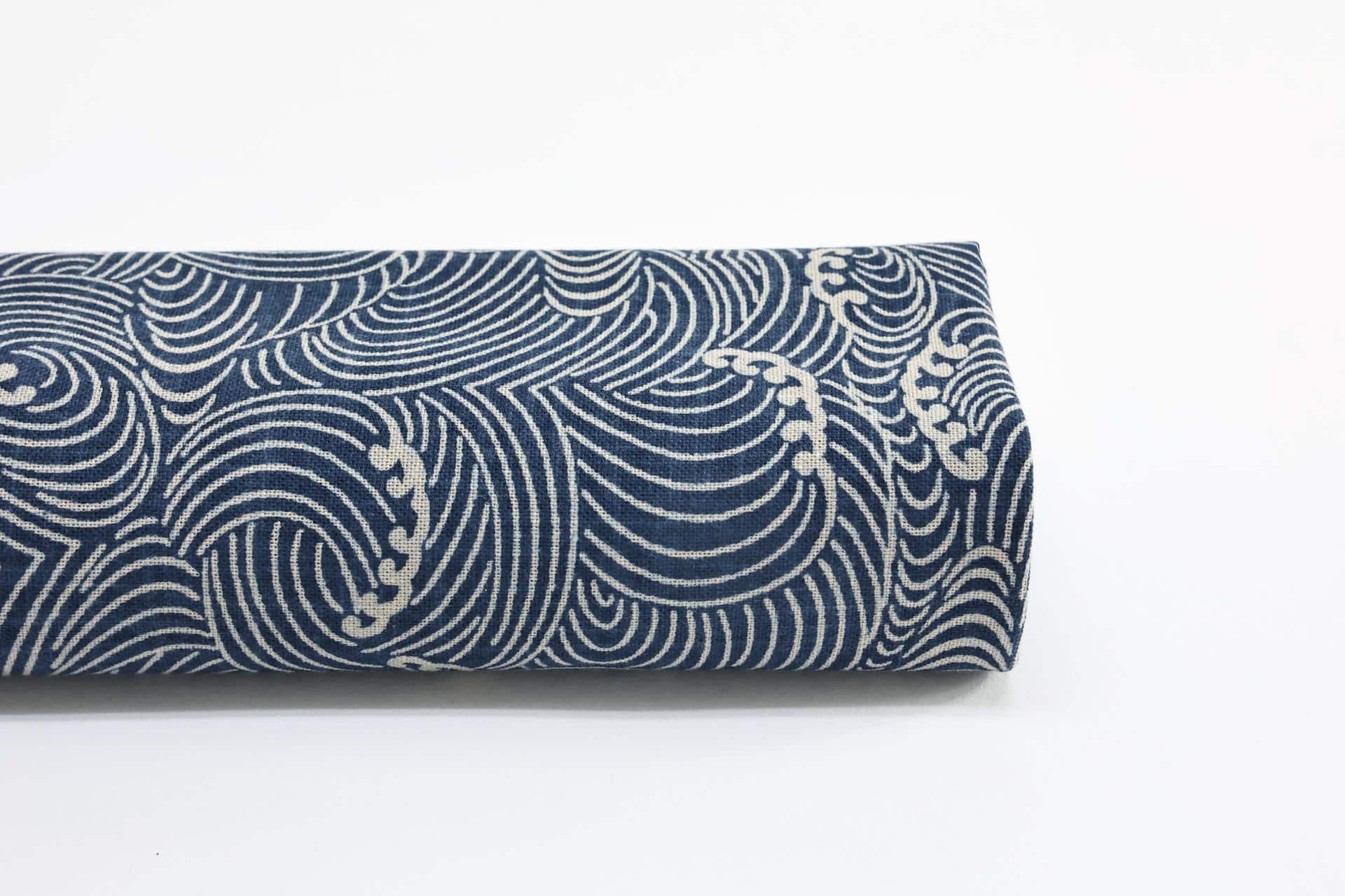 Tissu Japonais Nami imprimé a la main Tenassen