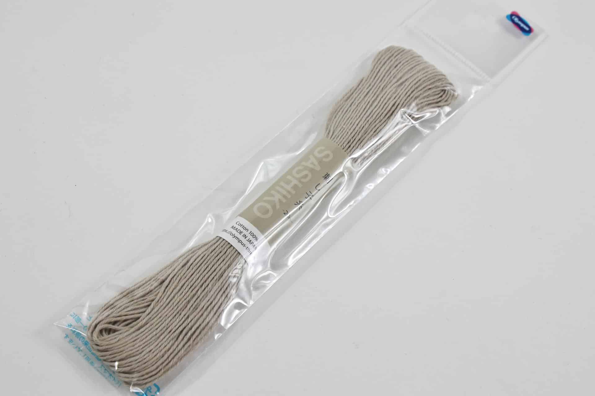 Japanese Sashiko embroidery thread 20m ecru No.38