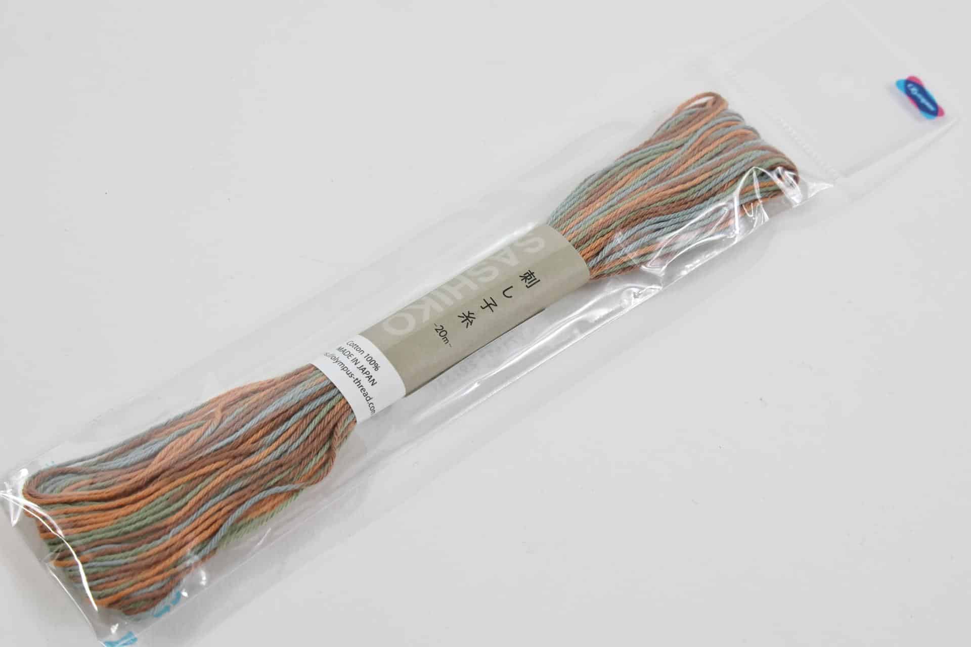 Japanese Sashiko embroidery thread 20m colorful No.91