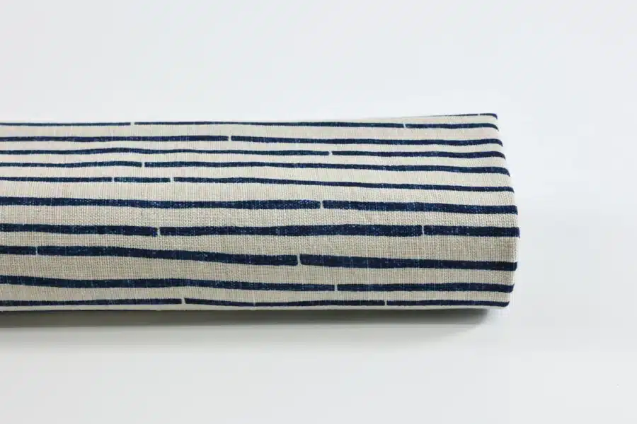 Tissu Japonais Kyoto Bambou fond écru